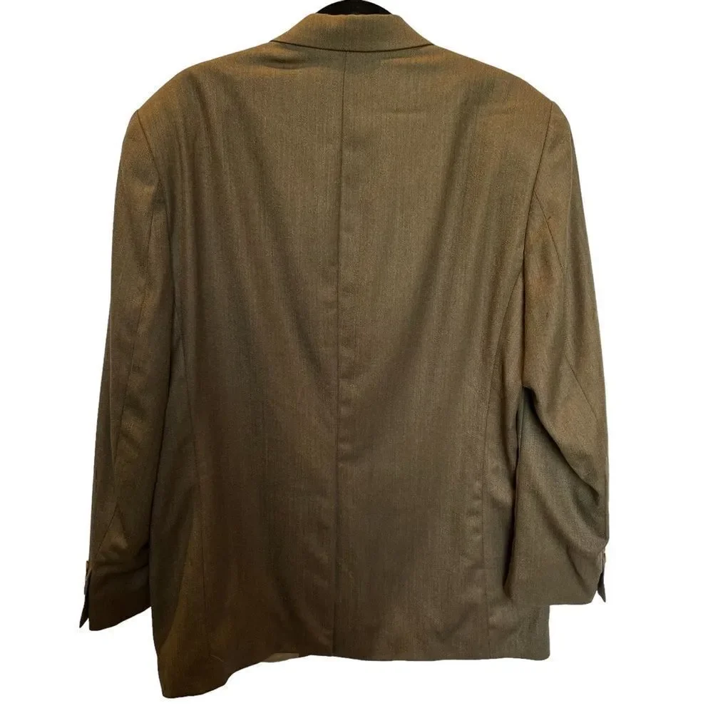 Chaps Ralph Lauren Men's Wool Sport Coat Olive Green Size 41R